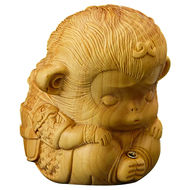 Деревянная скульптура в стиле фэн шуй 7 см|Статуи и скульптуры| |