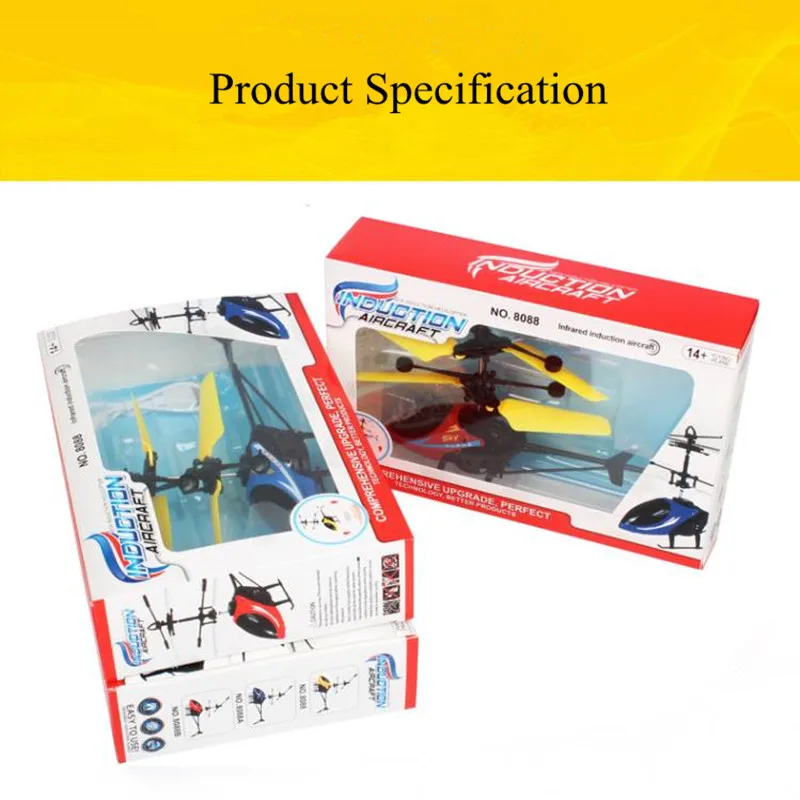 Летающий Мини RC Инфракрасный Ручной индукционный пульт дистанционного