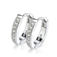 fashion exquisite 925 sterling silver jewelry explosion style zircon earrings for women