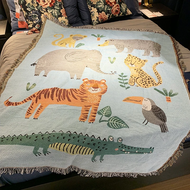 Настенный Гобелен пледы одеяло ковры Геометрия диван Cobertor полотенце Коврик