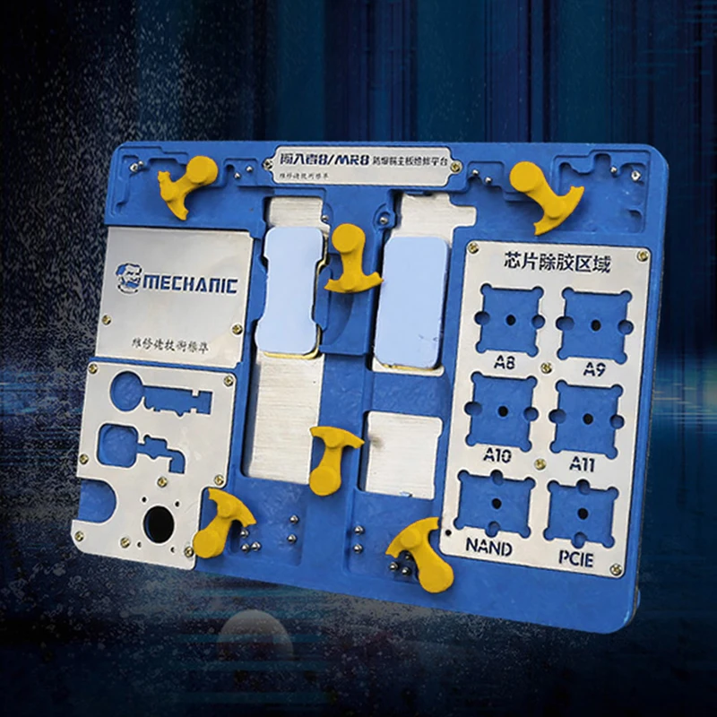 MECHANIC intruder 8 (MR8) Материнская плата для iphone посадка Оловянная Платформа A8 A9 A10 A11