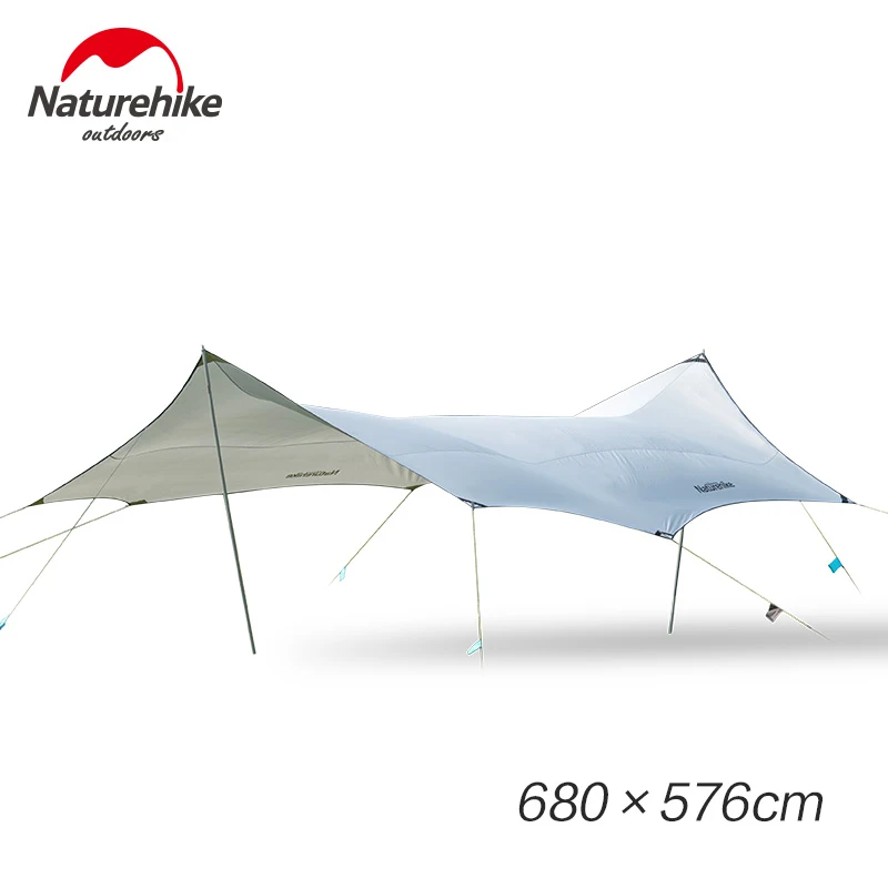 

Naturehike 2021 NEW Portable 150D Sun Shelter Tent 8-10 Persons Waterproof Oxford Cloth Sunproof Tent Large Space Camping Tents