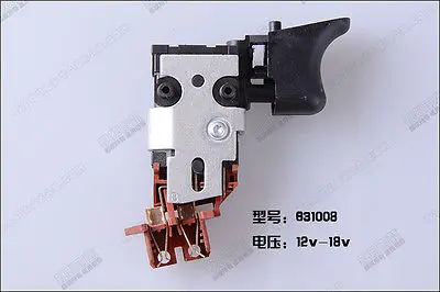 

Second-hand Used For Dewalt 152274-15,152274-19 12V-18V VSR Switch DW057,DW056,DW959,DC759,DW054