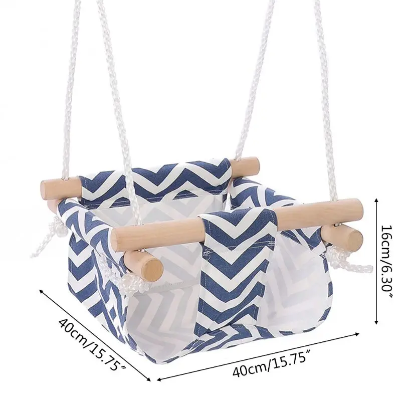 

Baby Swing Hammock Seat Safety Hanging Chair Swinging Basket Kindergarten Toy