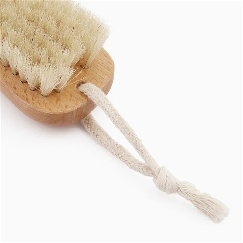

Wooden Laundry Brushes Household Washing Clothes Cleaning Brush Plate Brush Shoes Wash Bristle Brush Household Accessories