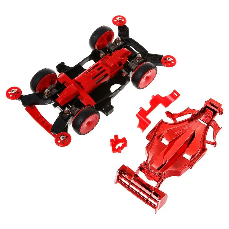 1:30 Сборка DIY 4WD гоночные автомобили игрушки модели наборы подарок для детей