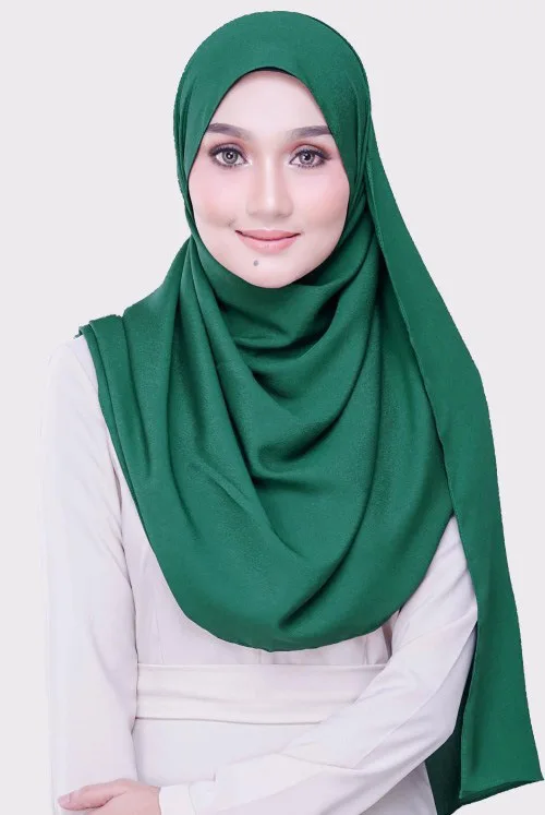 Malaysian high-end silk handkerchief bag towel Hot-selling headscarf Plain Color Head Shawl For Islamic Women Wrap 180*70cm |