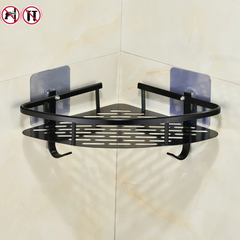 

Перфорация ванная комната полка Туалет настенный треугольник Туалет унитаз с гигиеническим душем душевая комната угловая хранения