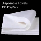 190 шт.упак. одноразовое полотенце, нетканое полотенце, водопоглощающее полотенце для рук, домашний спа-салон, одноразовое полотенце для путешествий на открытом воздухе