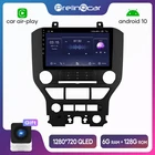 Автомобильный мультимедийный плеер с GPS-навигацией, Android 10,0, 4G Lte, радио с IPS-экраном для Ford Mustang