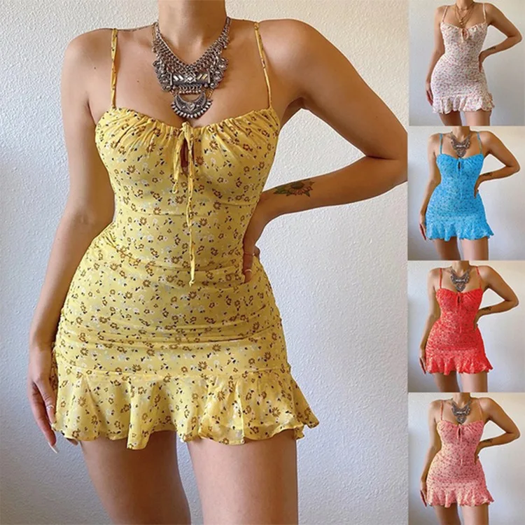 

he new 2022 sexy broken beautiful condole belt hollow out in spring and summer dress