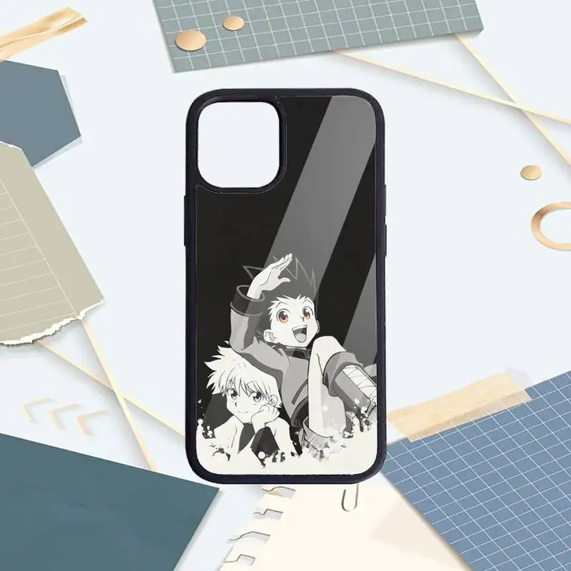 

Hunter X Hunter Killua Zaoldyeck anime Phone Case PC For iPhone 11 12 pro XS MAX 8 7 6 6S Plus X 5S SE 2020 XR