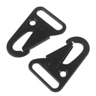 2 шт. HK Тип 1 дюйм ремень с карабином зажимы для винтовки ремень для крепления пистолета Карабин Пряжка практичная и прочная