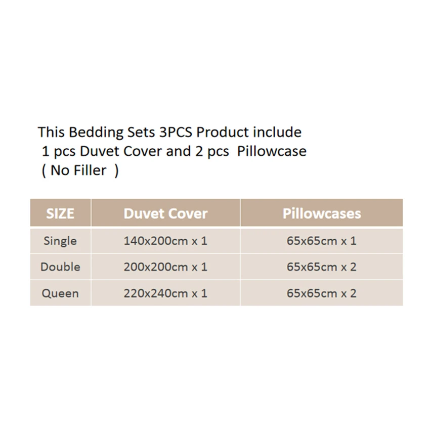

Bedding Sets Microfiber Fabric Queen Bedclothes PillowCase Comfortable Textiles 2/3pcs Pastoral Style Bedding Sets For Bedroom