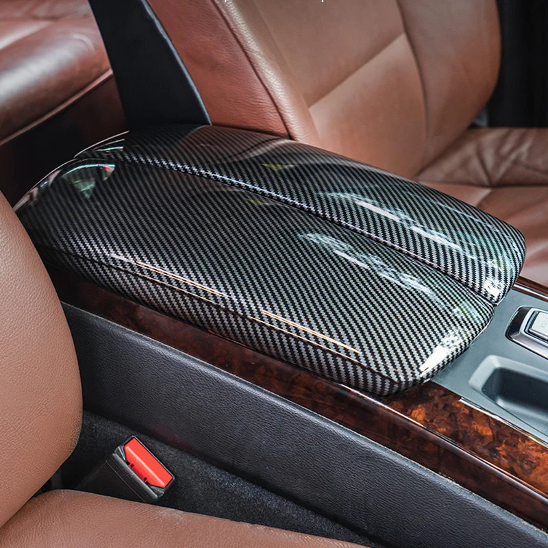 Аксессуары подлокотник из натурального углеродного волокна Защитная Наклейка