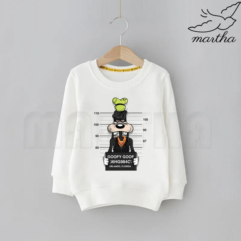 Детская модная толстовка с капюшоном изображением Микки Мауса и забавной собаки