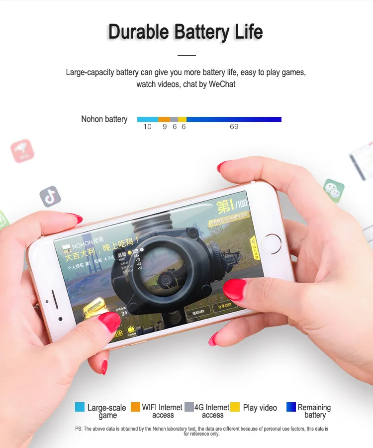 Nohon аккумулятор для iphone 8 Plus SE 8 Plus батарея Замена Оригинальные аккумуляторы высокой емкости литий-полимерный Мобильный Bateria Бесплатные инструменты