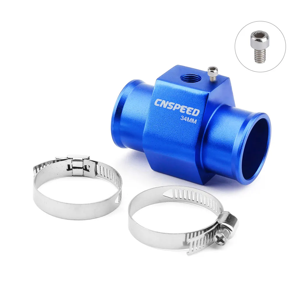 

CNSPEED Датчик температуры воды Температура радиатора Соединительный датчик температуры воды 40 мм 38 мм 36 мм 34 мм 32 мм 30 мм 28 мм Переходник для шланга