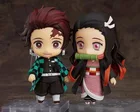 Q версия Demon Slayer Tanjiro Nezuko Zenitsu 1193 #1194 # фигурка игрушки статуя