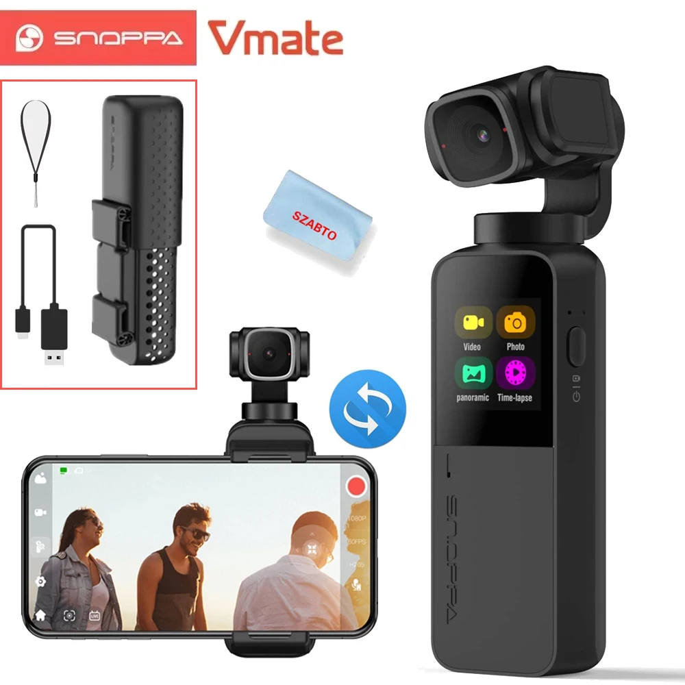 Стабилизатор Snoppa Vmate, 3-осевой, карманный, размером с ладонь