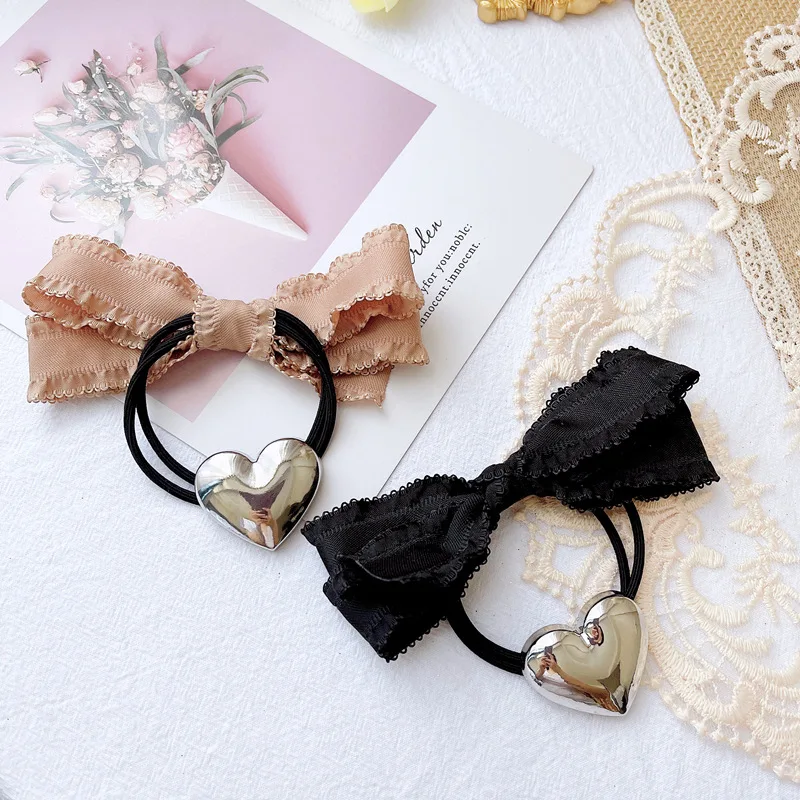 

Women Lady Fashion Elastic Hair Ring Luxury Crystal Hair Rubber bands Rope Headbands Ties Hair Accessories for Women & Girls