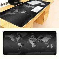 mairuige large size 8003003mm black world map speed game overspeed mouse pad laptop gaming mouse pad