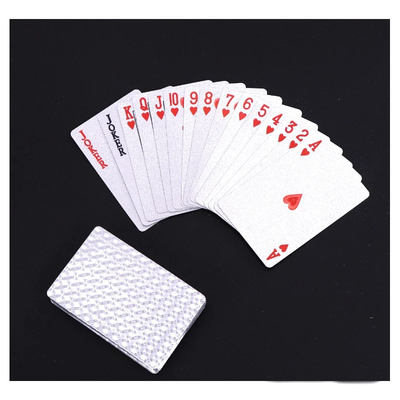 Настольная покерная игра с узором в виде доллара США 54 шт./компл. игральные карты