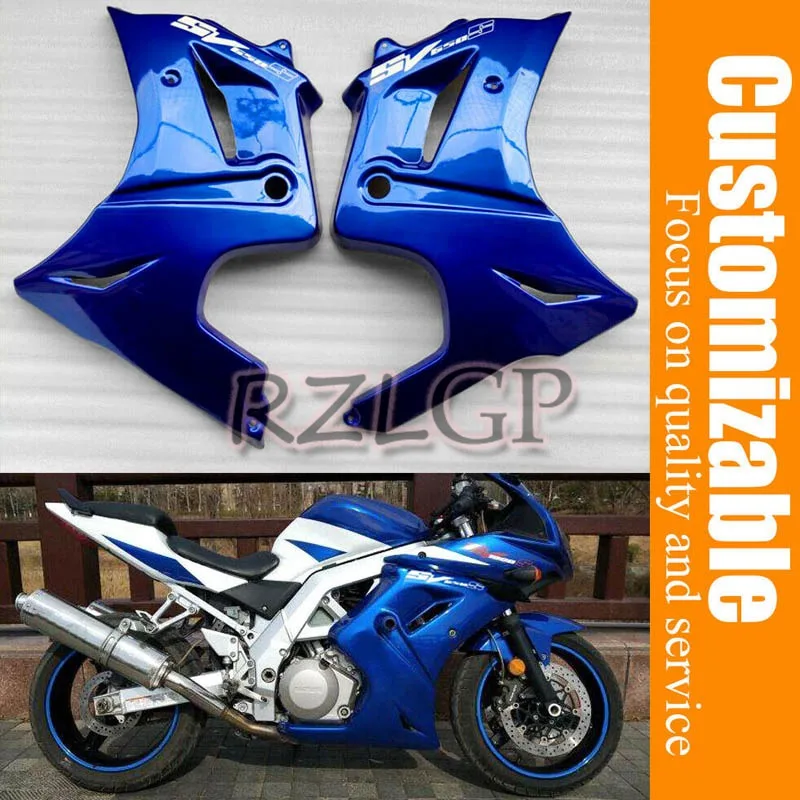 

Blue N8943 for Suzuki SV1000 2003 Fairings SV1000 03 04 Blue White Fairing Kits SV650S 2003 - 2013 Fairing