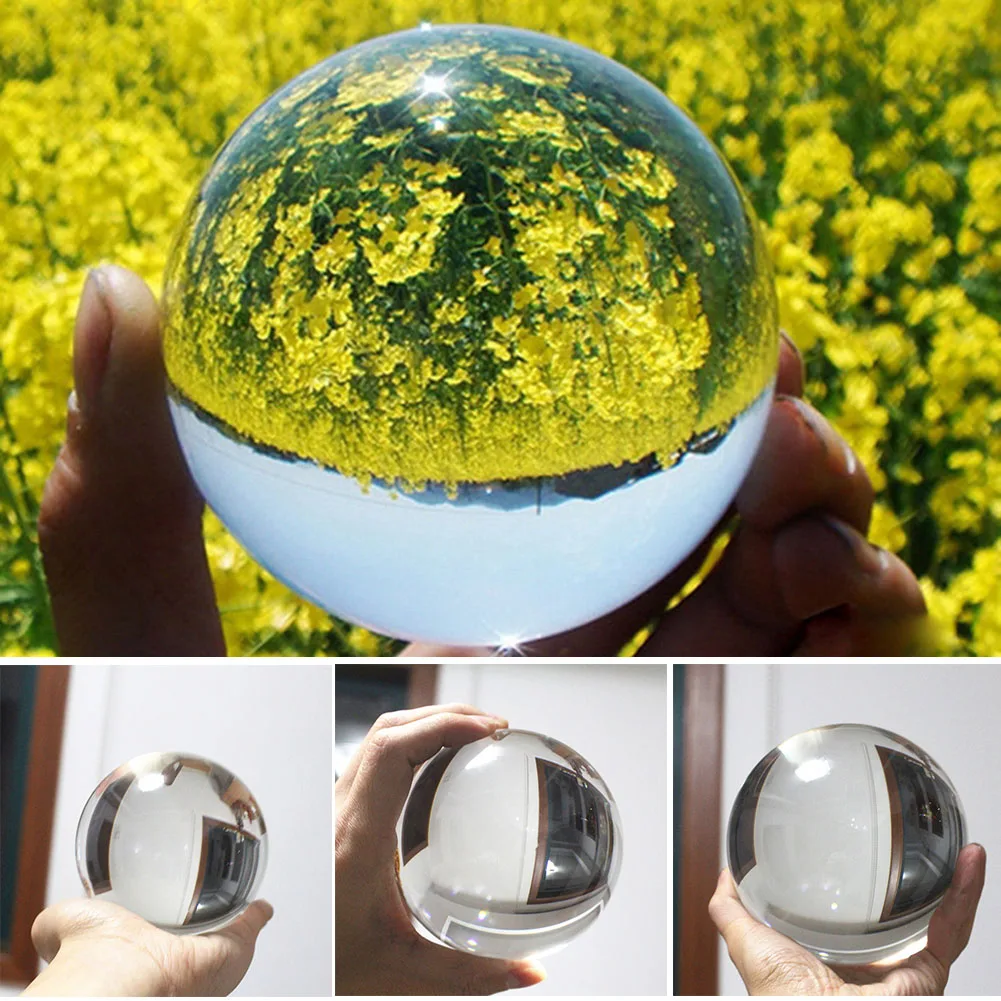 

Оптовая продажа, прозрачный хрустальный шар, аксессуары для фотографий, реквизит, украшения ED889