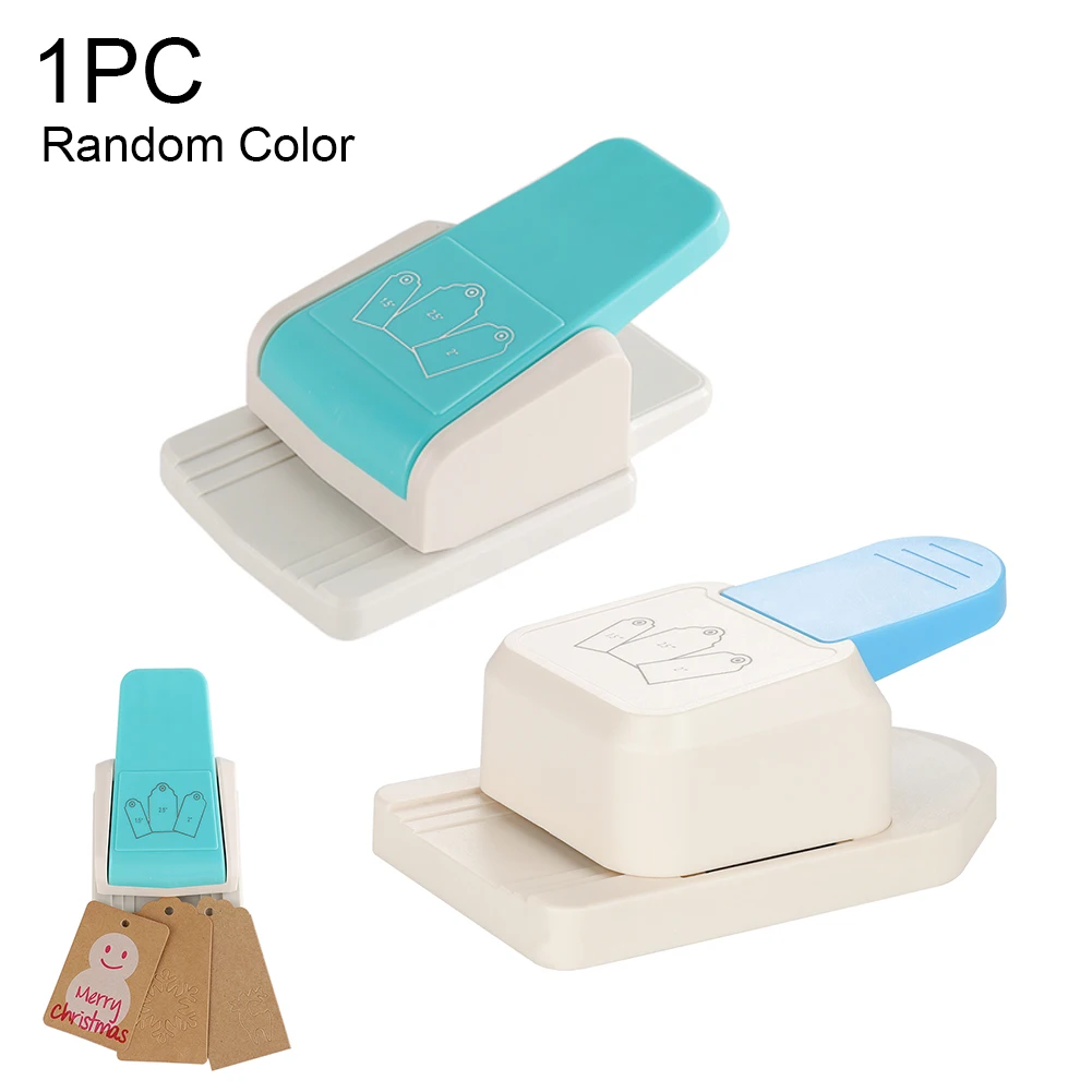 

Puncher Clothing Tag Puncher Straight Gift Tag Paper Punches DIY Bookmark Manual Puncher for Scrapbooking Craft
