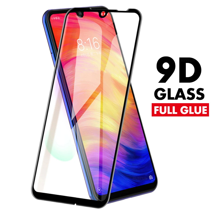 Защитное стекло 9D для Xiaomi redmi note 7 pro защитное закаленное xiomi xaomi ksiomi 8T 6 Pro|Защитные