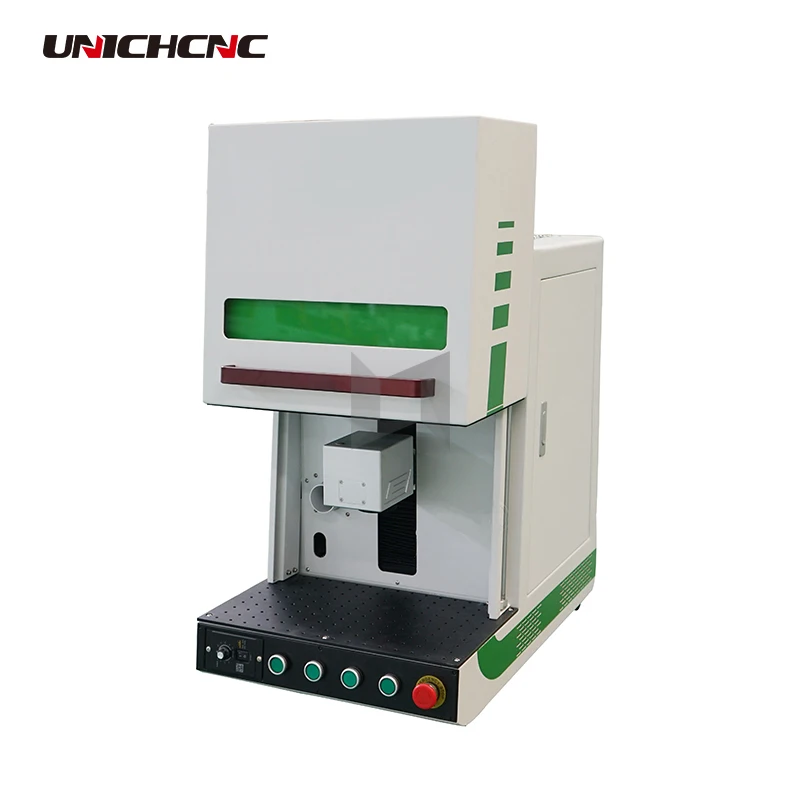 Небольшая волоконная лазерная маркировочная машина для металлической и