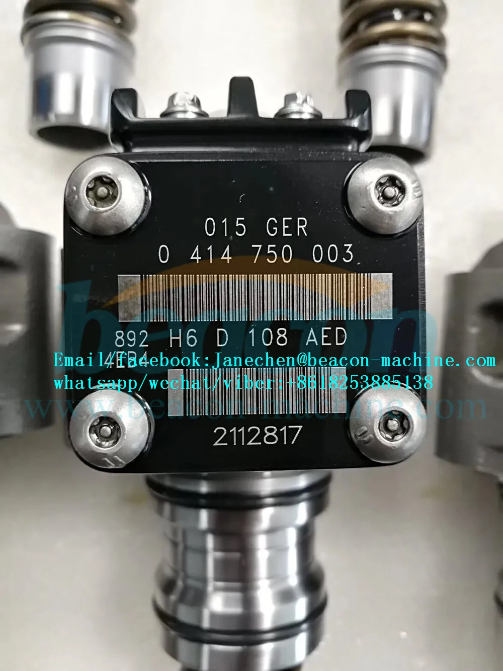 Оригинальный дизельный блок Bo-sch насос для впрыска топлива 0414750003 Vo-lvo D6D EC210B DEUTZ