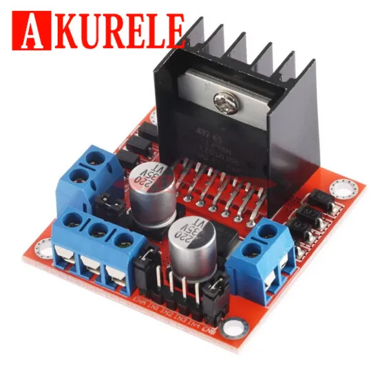 Модуль платы управления двигателем L298N L298 для arduino шаговый двигатель умный