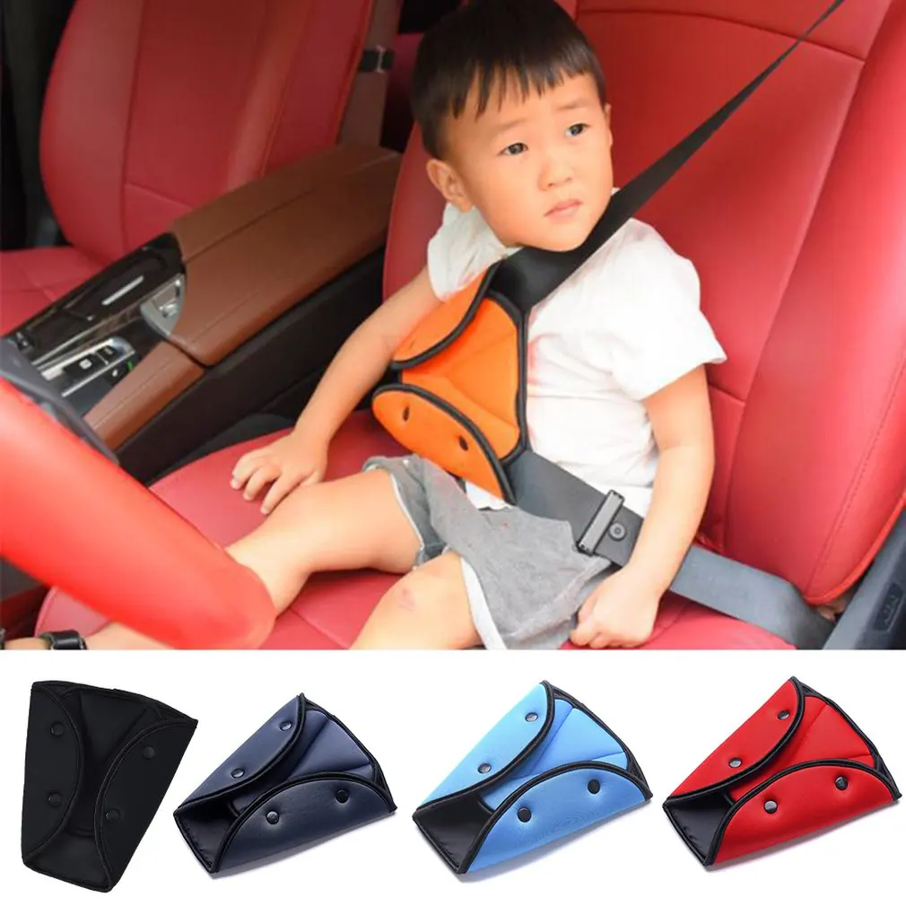 

Car Child Seat Belt Retainer Triangle Anti-neck Adjuster