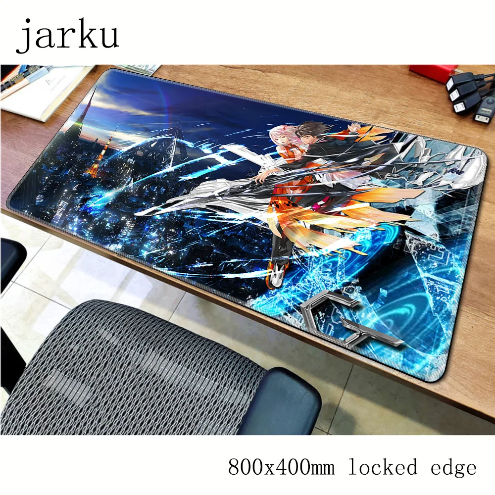 

Guilty Crown mouse pad gamer Popular 800x400x3mm notbook mouse mat gaming mousepad large home pad mouse desk padmouse