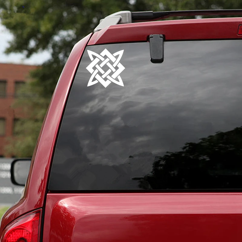 

5pcs CK2155# Slavic pattern funny car sticker vinyl decal white/black car auto stickers for car bumper window car decorations