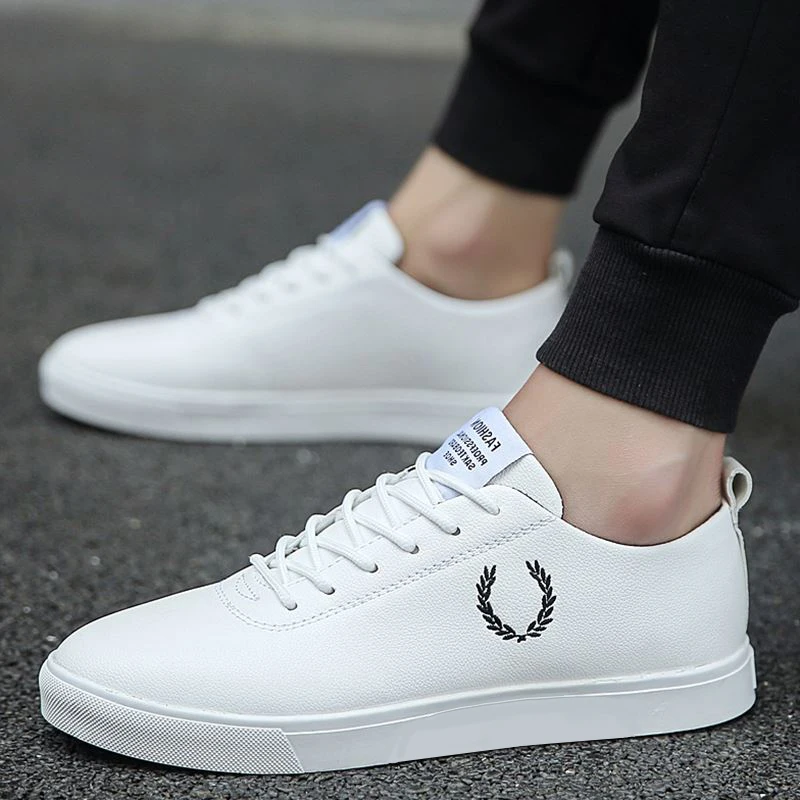

Spring Autumn White Shoes Men Shoes Men's Casual Shoes Fashion Sneakers Street Cool Man Flat Shoes Footwear zapatos de hombre