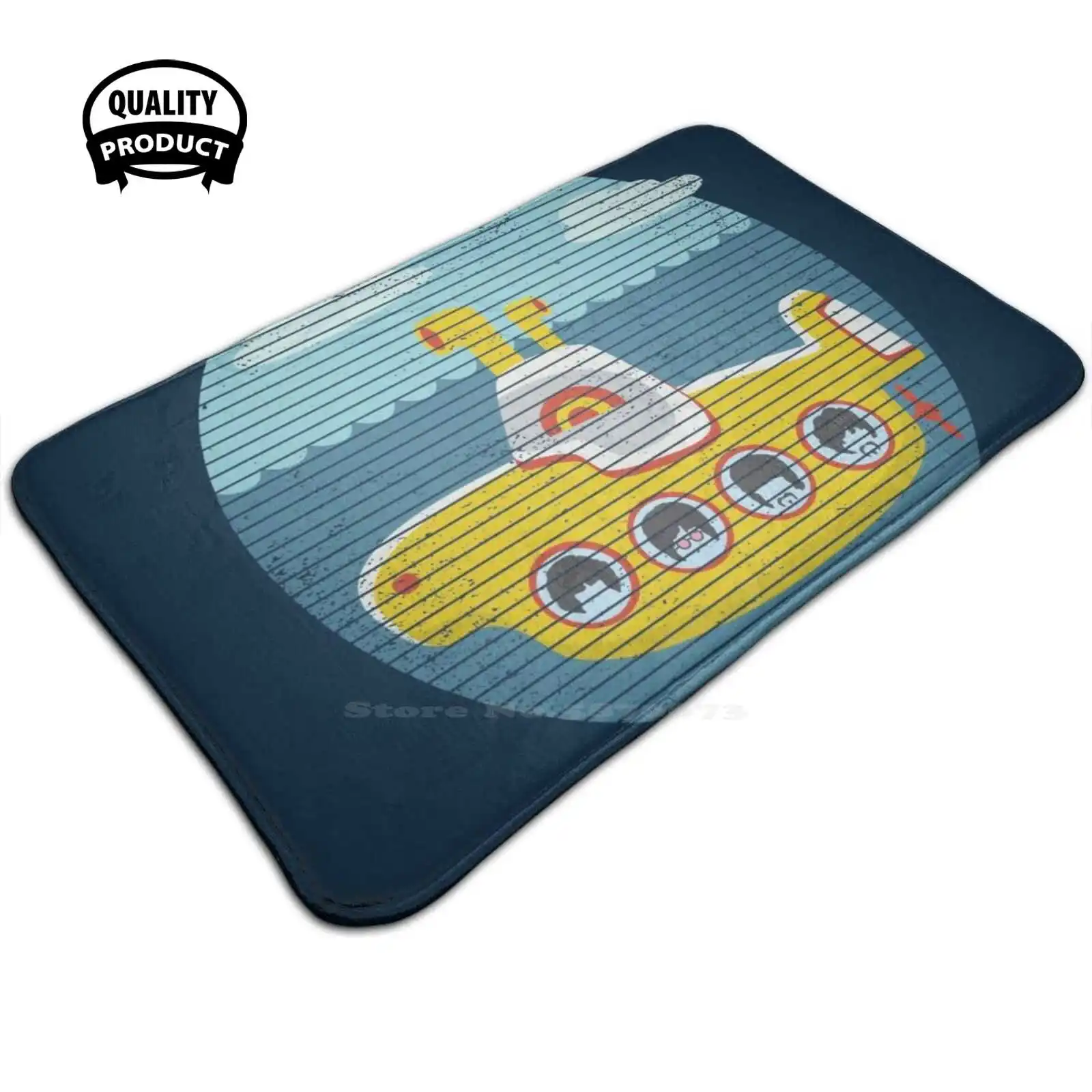 Дверной коврик для ног домашний музыкальная песня N Roll поп-культура поп-арт