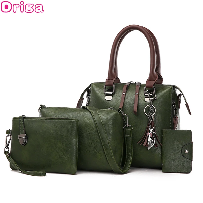 Сумка-мессенджер Driga женская из искусственной кожи 4 шт./компл. | Багаж и сумки