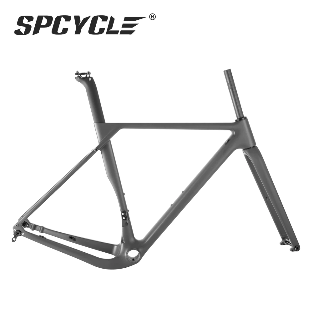 Аэродинамический дизайн велосипедная карбоновая рама Spcycle для гравия