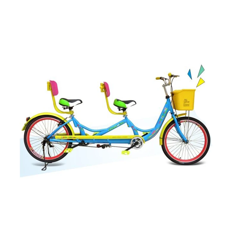 Double Bicycle Lovers Parents and Children Family Travel Non-Foldable Light Sightseeing | Спорт и развлечения