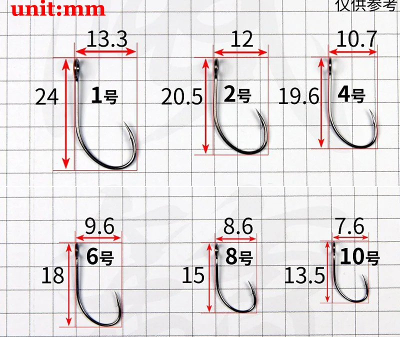 20 шт./Высокоуглеродистый рыболовный крючок Maruseigo Япония для ловли карпа