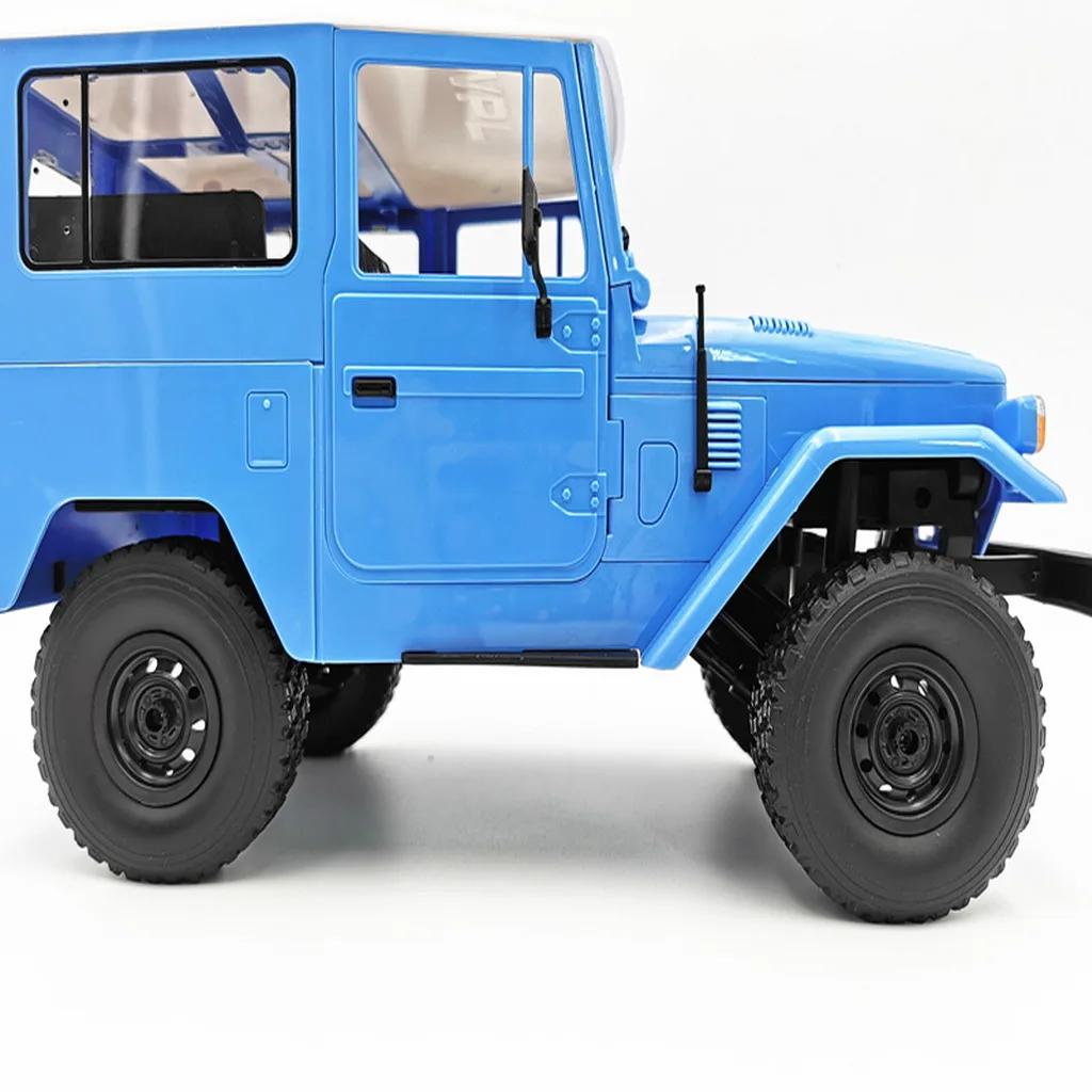 

4pcs Black Wheel Tire Upgrade Parts for 1/16 WPL B14 C24 Truck RC