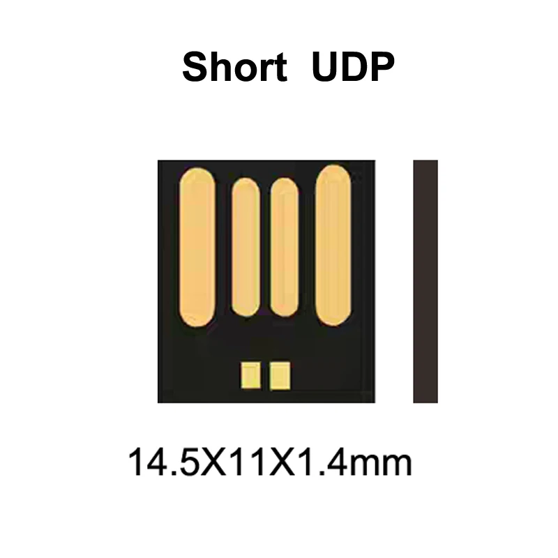 Флеш-накопитель USB 2 0 короткий UDP Udisk chip flash 4 ГБ 8 16 32 64 15x11x1 мм | Компьютеры и офис
