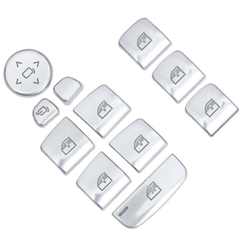 Door Window Switch Lifter Buttons Covers Trim Interior Stickers For Bmw 5 Series F10 F18 525 528 11-17 | Автомобили и мотоциклы