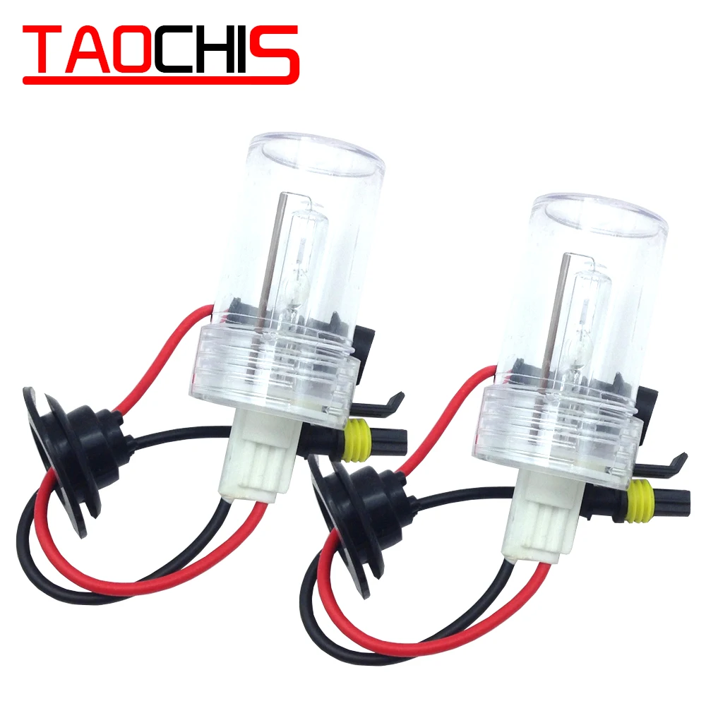 

Taochis 12V 100W H1 Car Auto Headlight HID XENON Replacement lamps light bulbs 4300k 5000k 6000k 8000k 10000K