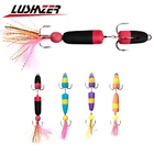 LUSHAZER, Мягкая приманка из пеноматериала, свимбейт, воблер, искусственные насекомые на окуня, щуку, Наживки Тройной Крючок, рыболовные снасти