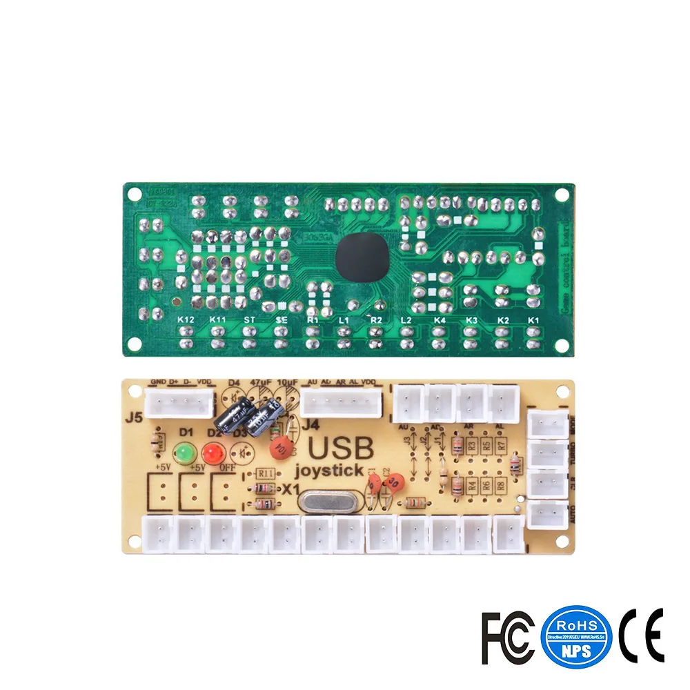 Аркадная игра &quotсделай сам&quot контроллер usb датчик для ПК игры 2 5Pin 8 способ