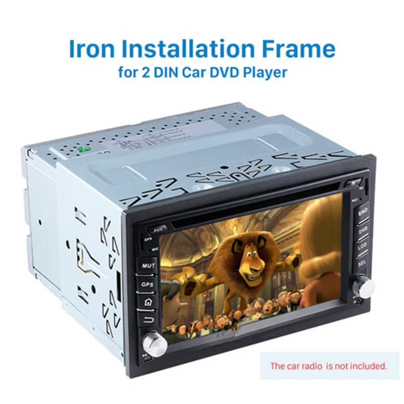 2Din Fittings Kit Radio Head Unit Installation Frame General 2Din Fittings Kit Automotive Radio Player Box